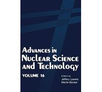 Advances In Nuclear Science And Technology