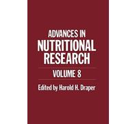 Advances In Nutritional Research