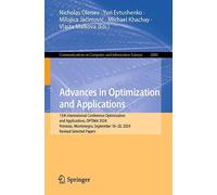Advances in Optimization and Applications: 15th International Conference Optimization and Applications, OPTIMA 2024, Petrovac, Montenegro, September 16-20, 2024, Revised Selected Papers