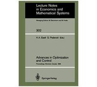 Advances In Optimization And Control