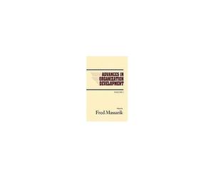 Advances In Organizational Development, Volume 1