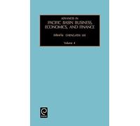Advances in Pacific Basin Business Economics and Finance