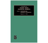 Advances In Pacific Basin Financial Markets