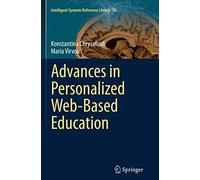 Advances In Personalized Web-Based Education