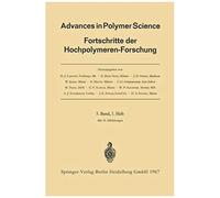 Advances In Polymer Science