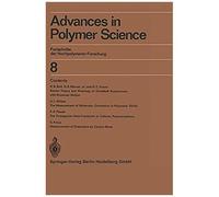 Advances In Polymer Science
