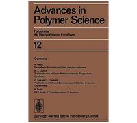 Advances In Polymer Science