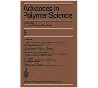 Advances In Polymer Science