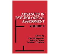 Advances In Psychological Assessment