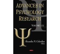 Advances In Psychology Research
