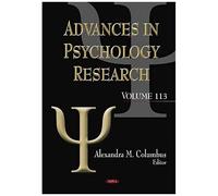 Advances In Psychology Research