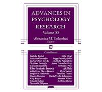 Advances In Psychology Research
