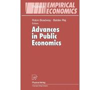 Advances In Public Economics (Studies In Empirical Economics)