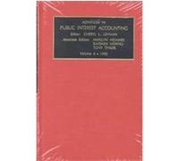 Advances in Public Interest Accounting, ADVANCES IN PUBLIC INTEREST ACCOUNTING Barbara Merino, Cheryl Lehman (Auteur)