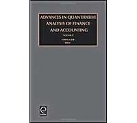 Advances in Quantitative Analysis of Finance and Accounting C. F. Lee (Auteur)