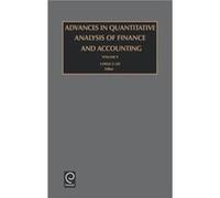 Advances in Quantitative Analysis of Finance and Accounting C. F. Lee (Auteur)