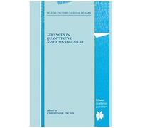 Advances In Quantitative Asset Management