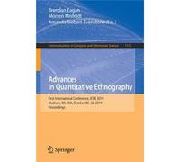 Advances In Quantitative Ethnography