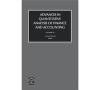 Advances in Quantitive Analysis of Finance and Accounting C. F. Lee (Auteur)