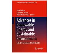 Advances In Renewable Energy And Sustainable Environment