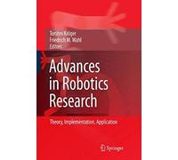 Advances In Robotics Research