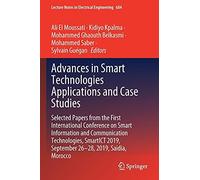 Advances In Smart Technologies Applications And Case Studies