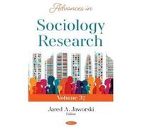 Advances in Sociology Research Advances in Sociology Research (Auteur)