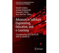 Advances In Software Engineering, Education, And E-Learning