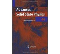 Advances In Solid State Physics