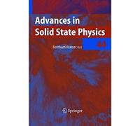 Advances In Solid State Physics