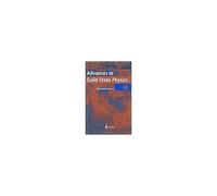 Advances In Solid State Physics