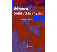 Advances In Solid State Physics