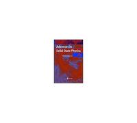 Advances In Solid State Physics