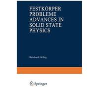 Advances In Solid State Physics / Festkörperprobleme
