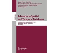 Advances In Spatial And Temporal Databases