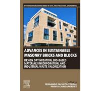 Advances in Sustainable Masonry Bricks and Blocks