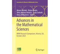 Advances in the Mathematical Sciences: AWM Research Symposium, Atlanta, GA, October 2023