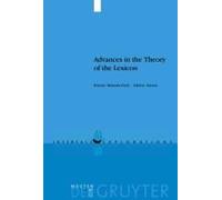 Advances In The Theory Of The Lexicon