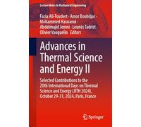 Advances in Thermal Science and Energy II: Selected Contributions to the 20th International Days on Thermal Science and Energy (JITH 2024), October 29-31, 2024, Paris, France