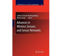 Advances In Wireless Sensors And Sensor Networks
