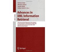 Advances In Xml Information Retrieval