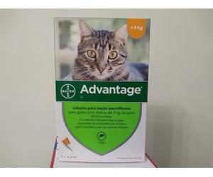 ADVANTAGE¹ 40 protection externe puce chat cat lapin -4 kg flea boite 4 pipette