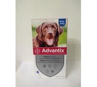 ADVANTIX¹ 400 chien protection puce tique leishmaniose 25-40 kg bte 4 pipettes