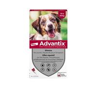 Advantix Chien Moyen (10 à 25 kg) Boite de 4 pipettes