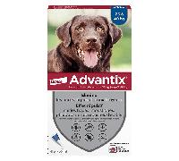 Advantix Chien Solution Antiparasitaire Grande Race 25 à 40kg 6 pipettes