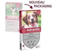 Advantix pour Chien Moyen - 10 - 25kg G