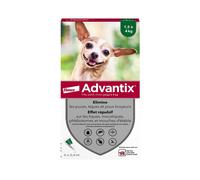 Advantix Très Petit Chien (1.5kg à 4kg) Boite 4 pipettes
