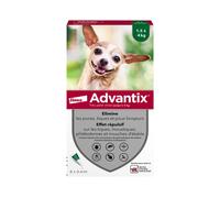 Advantix Très Petit Chien (1.5kg à 4kg) Boite 6 pipettes