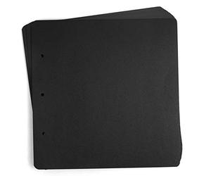 ADVcer Lot de 10 feuilles de recharge double face - 25 x 26 cm - Sans acide - Papier kraft épais - Pour toutes les séries - Format ADVcer - 25,4 x 25,4 cm - Classeur à feuilles mobiles - Album photo