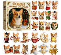 Advent Calendar 2025 with 24 Surprises, Holiday Countdown Calendar for Kids & Adults, Fun Family Christmas Decoration (NN)